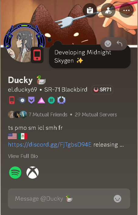 Ducky's Profile Picture