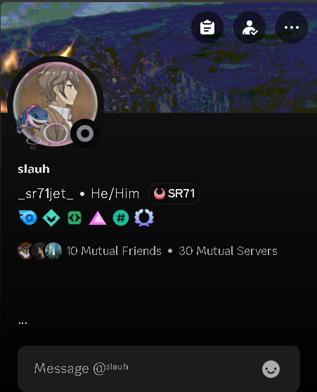 Slauh's Profile Picture